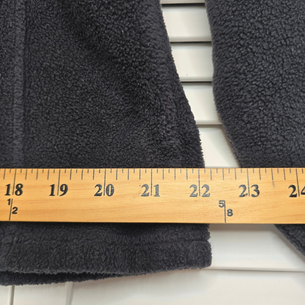 COLUMBIA Women Pullover Fleece II Benton Springs Half Snap Black Sz XL Gorpcore - Picture 9 of 11